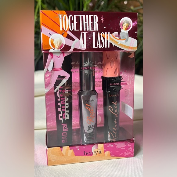 3 FULL SIZES Benefit Together at Lash Mascara Set {Limited Edition Value Set} - Picture 1 of 3